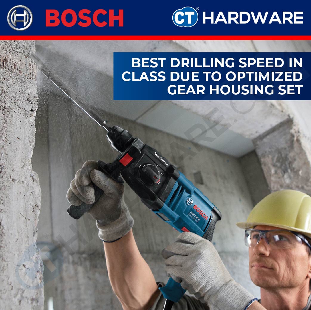 Bosch GBH2-24DRE Professional Rotary Hammer with SDS Plus 790W [06112721L0]