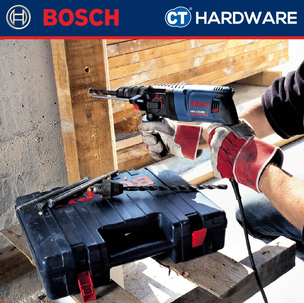 Bosch GBH 2-26 DRE Professional Rotary Hammer with SDS Plus 800W [061125376C | GBH226DRE]