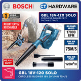 🎁 Bosch GBL 18V-120 SOLO Cordless Blower 18V [06019F51L0 | GBL18V120SOLO] (100% off)