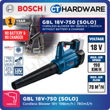 Bosch GBL 18V-750 SOLO Cordless Blower 18V without Battery & Charger, GBL18V750SOLO