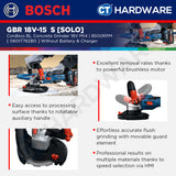 Bosch PRO GBR 18V-15 S Cordless Concrete Grinder 18V 06017762B0 (Body Only | 2-Battery)