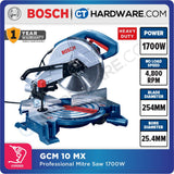 Bosch GCM 10 MX Professional Mitre Saw 10" 1700W [0601B290L0 | GCM10MX]