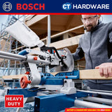 Bosch GCM 18V-254 D BITURBO Cordless Brushless Sliding Compound Mitre Saw 18V | 254mm
