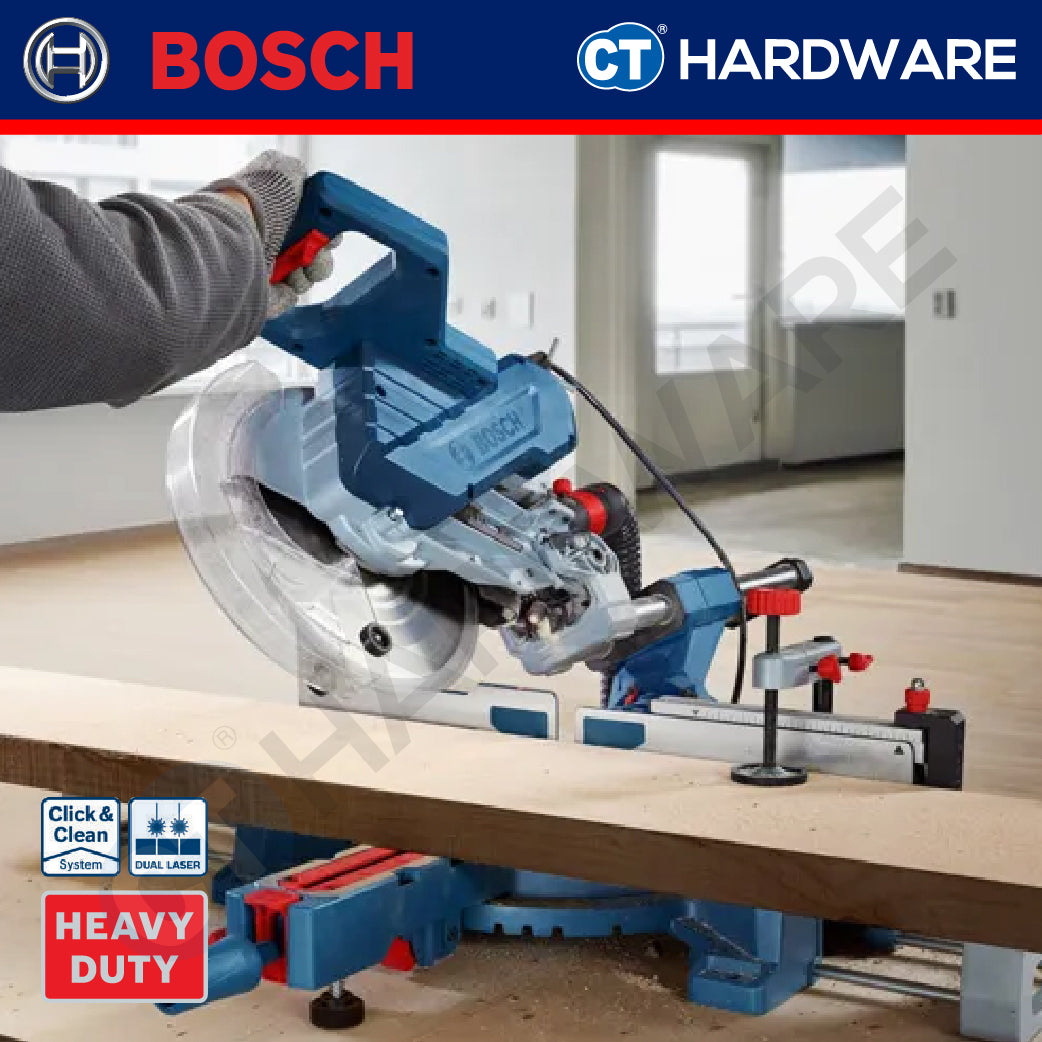 Bosch GCM 254 D Corded Mitre Saw 10" | 254MM | 1800W | 4800RPM | 0601B59000 [ GCM254D ]