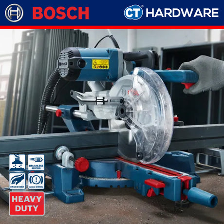 Bosch GCM 254 D Corded Mitre Saw 10" | 254MM | 1800W | 4800RPM | 0601B59000 [ GCM254D ]
