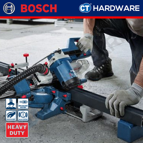 Bosch GCM 254 D Corded Mitre Saw 10" | 254MM | 1800W | 4800RPM | 0601B59000 [ GCM254D ]
