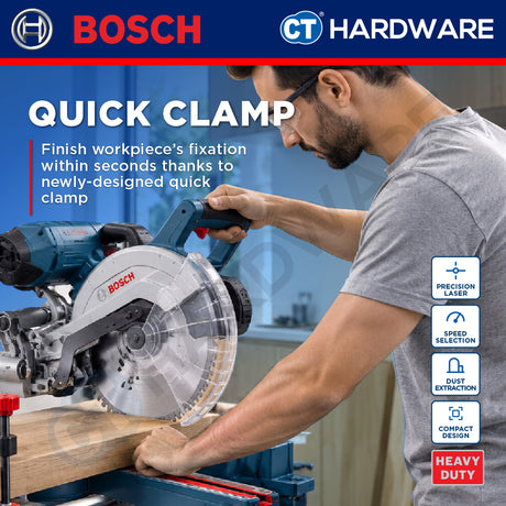 Bosch PRO GCM 310-254 S Mitre Saw 254mm 1800W [0601B532L0]