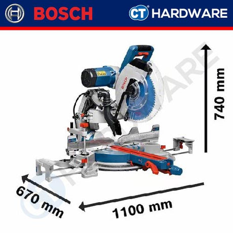 Bosch GCM 8 SJL Professional Sliding Mitre Saw 8" 1600W [0601B191L0 | GCM8SJL]