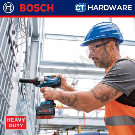Bosch GDS 18V-1050 H SOLO Cordless Impact Wrench BITURBO 18V 3/4" 1050Nm [06019J85L1 | GDS18V1050HSOLO]
