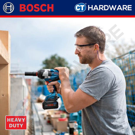 Bosch GDS 18V-1050 H SOLO Cordless Impact Wrench BITURBO 18V 3/4" 1050Nm [06019J85L1 | GDS18V1050HSOLO]