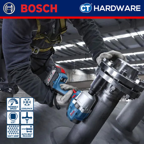 Bosch GDS18V-780 Cordless Brushless Impact Driver/Wrench 18V 780NM [SOLO | KIT PACK]
