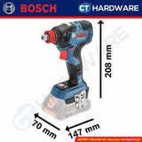 Bosch GDX 18V-200 C Professional Cordless Brushless Impact Driver/Wrench 18V 200Nm | Full Set | SOLO [06019G42L0 | GDX18V200C]