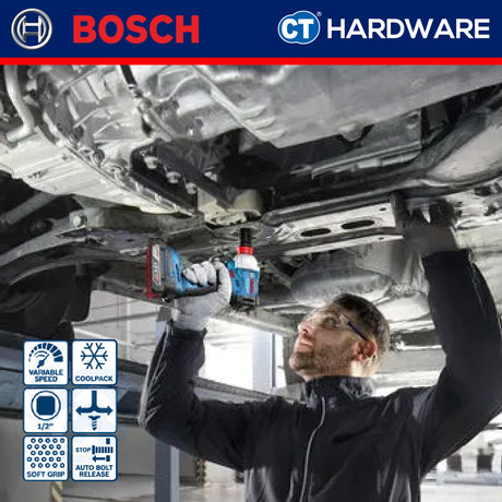 Bosch GDX18V285 Cordless Brushless Impact Driver/Wrench 18V 1/2" 285NM [SOLO | KIT PACK]
