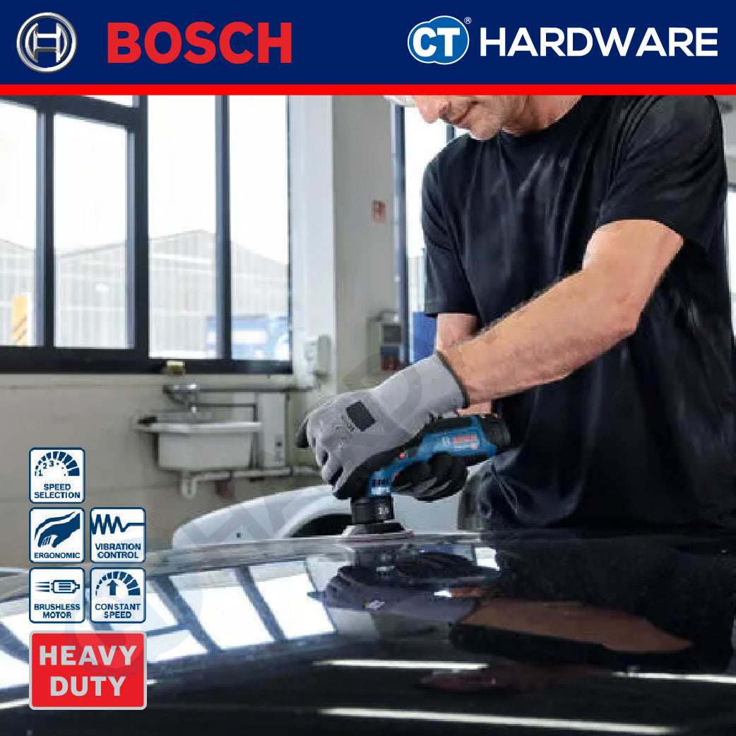 Bosch GEX 12V-77 SOLO Cordless Brushless Random Orbital Sander 12V | 77 MM  Without Battery & Charger | GEX12V77SOLO