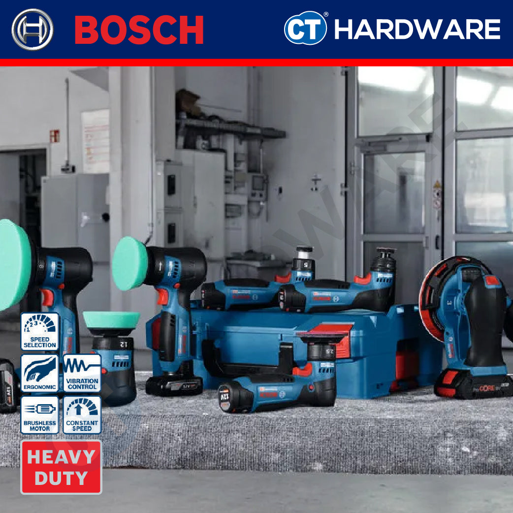 Bosch GEX 12V-77 SOLO Cordless Brushless Random Orbital Sander 12V | 77 MM  Without Battery & Charger | GEX12V77SOLO