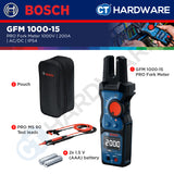 Bosch PRO GFM 1000-15 Fork Meter 1000V 200A AC IP54 [0601077400]