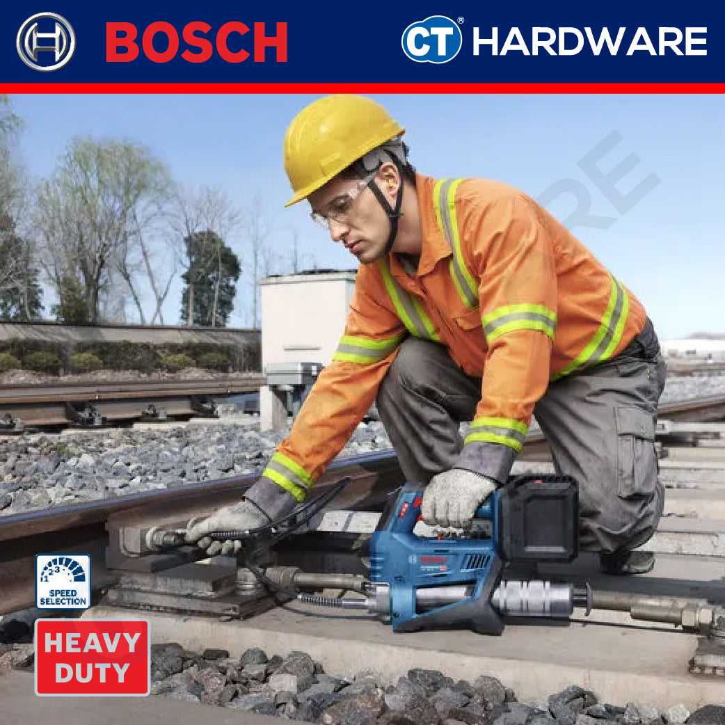 Bosch GFP18V10SOLO Cordless Grease Gun 18V 9999.9 PSI | 85 dB(A) Without Battery & Charger [ SOLO UNIT ]