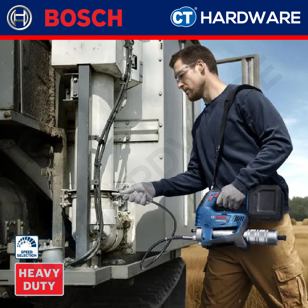 Bosch GFP18V10SOLO Cordless Grease Gun 18V 9999.9 PSI | 85 dB(A) Without Battery & Charger [ SOLO UNIT ]