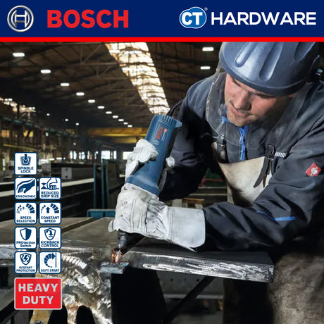 Bosch GGS30LPS Corded Straight Grinder 6MM | 750W | 33,000RPM [ LONGER SHANK ]