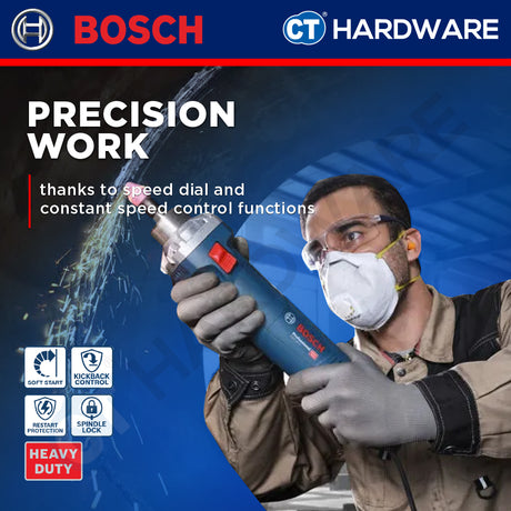 Bosch PRO GGS 30 S Straight Grinder 750W 06012B51L0