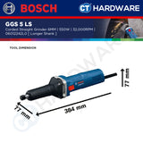 Bosch GGS 5 LS Straight Grinder 6MM Longer Shank GGS5LS Metal Works Lock Smiths