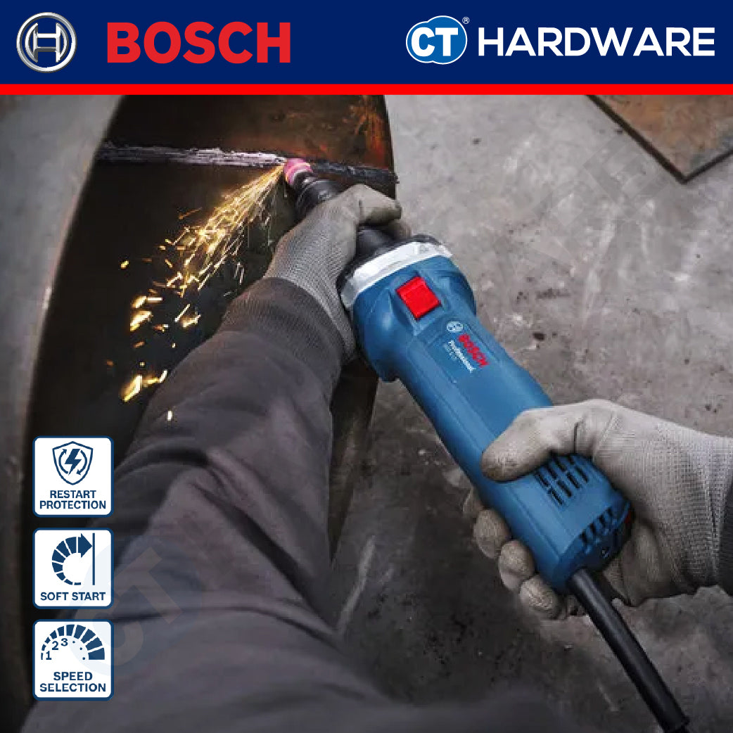 Bosch GGS 5 LS Straight Grinder 6MM Longer Shank GGS5LS Metal Works Lock Smiths