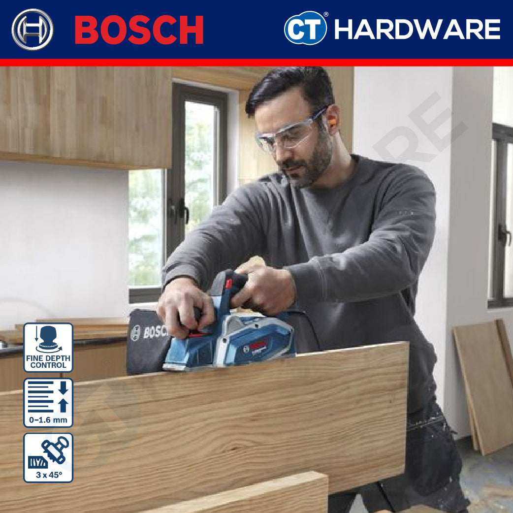 Bosch GHO 16-82 Professional Planer 82mm Wood Planing Machine GHO1682