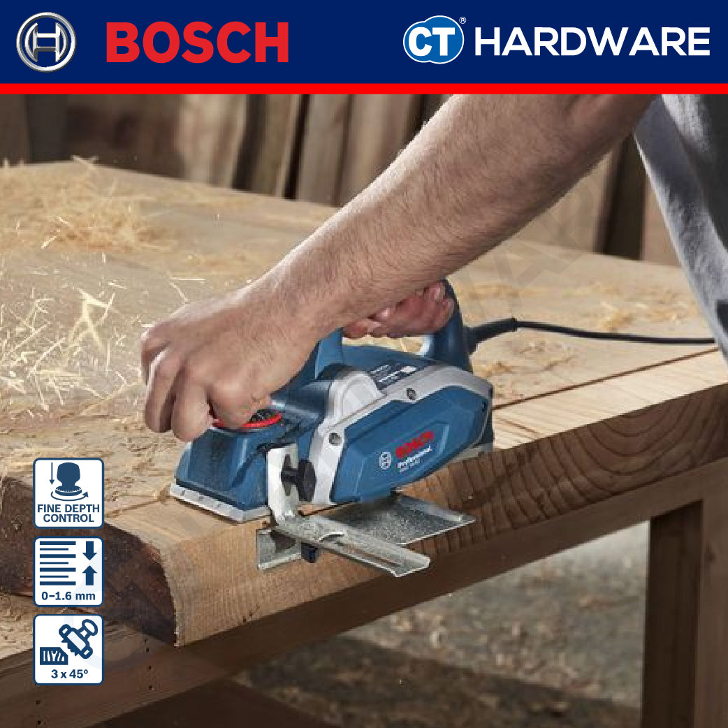 Bosch GHO 16-82 Professional Planer 82mm Wood Planing Machine GHO1682