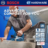 Bosch PRO GHO 18V-20 Cordless Brushless Planer 18V 82mm Solo [06015B52L0]
