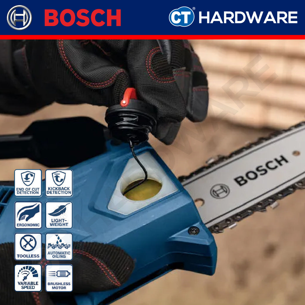 Bosch GKE18V20SOLO Cordless Brushless Pruner Saw 18V | 8" Without Battery & Charger [ SOLO UNIT ]