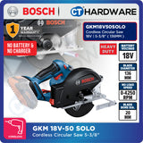 Bosch GKM 18V-50 Cordless Circular Saw 18V | 5-3/8" ( 136MM ) [ GKM18V50SOLO ]