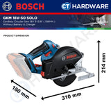 Bosch GKM 18V-50 Cordless Circular Saw 18V | 5-3/8" ( 136MM ) [ GKM18V50SOLO ]
