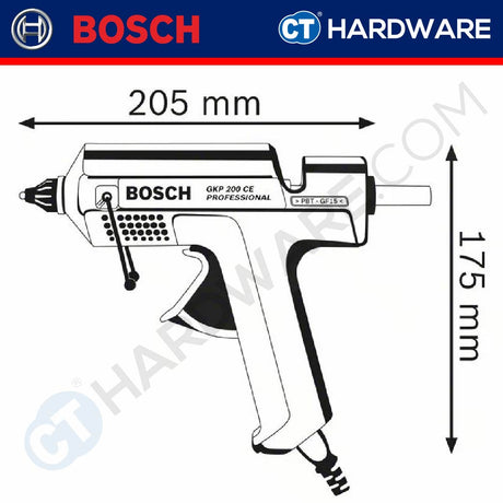 Bosch GKP 200 CE Professional Glue Gun 500W 200mm [0601950703 | GKP200CE]