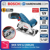 Bosch GKS 12 V-LI Professional Cordless Circular Saw 12V | SOLO | 1-Battery [06016A10L2 | GKS12VLISOLO]