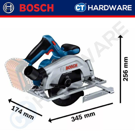 Bosch GKS 185-LI SOLO Professional Cordless Brushless Circular Saw 18V [06016C12L1 | GKS185LISOLO]