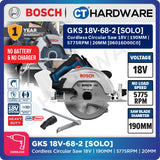 Bosch PRO GKS 18V-68-2 Cordless Circular Saw 18V 06016D00C0 (Body Only | 1-Battery | 2-Battery)