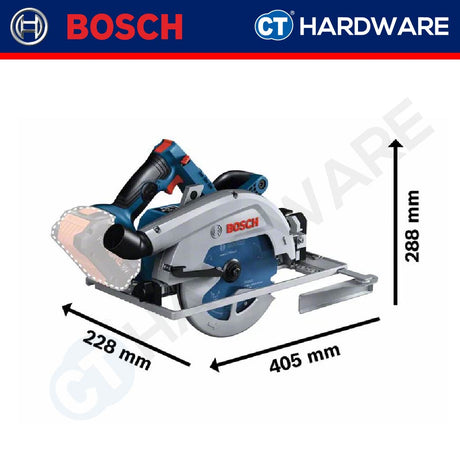 Bosch GKS 18V-68 GC SOLO Professional Cordless Circular Saw BITURBO 18V [06016B5180 | GKS18V68GCSOLO]