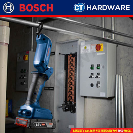 Bosch GLI 180-LI SOLO Professional Cordless Jobsite Light 18V 300lm [06014A11L0 | GLI180LISOLO]