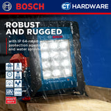 Bosch PRO GLI 18V-1500 Cordless Jobsite Light 18V 06014A80L0 (Body Only | 1-Battery | 2-Battery)