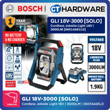 Bosch PRO GLI 18V-3000 Cordless Jobsite Light 18V 06014A81L0 (Body Only | 1-Battery | 2-Battery)