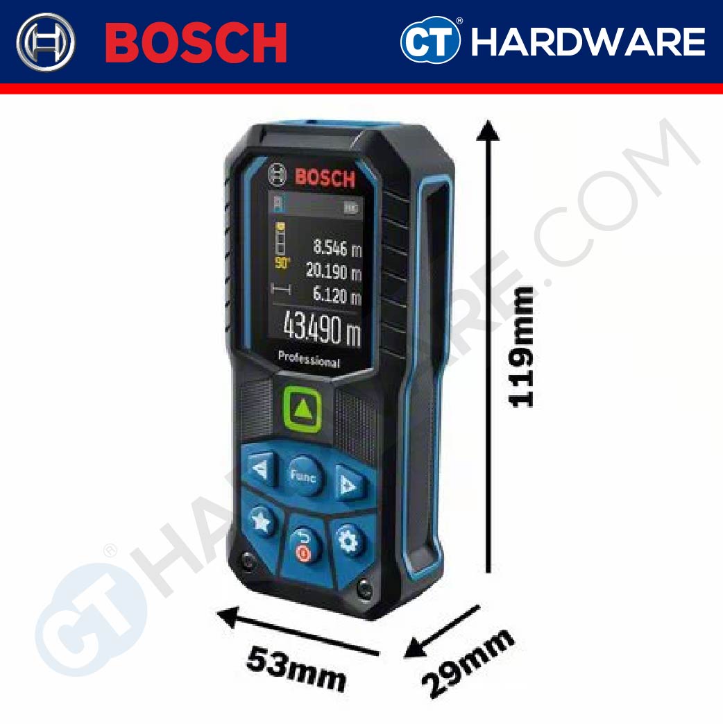 Bosch GLM 50-23 G Professional Digital Laser Rangefinder 50M (Green) [0601072VK0 | GLM5023G]