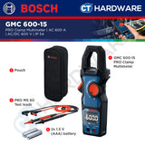 Bosch PRO GMC 600-15 Clamp Meter 600A 600V AC/DC IP54 [0601077600]