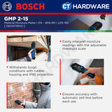 Bosch PRO GMP 2-15 Material Moisture Meter 06010781K0