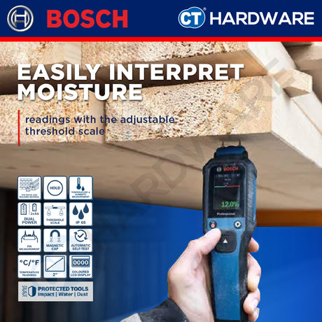 Bosch PRO GMP 2-15 Material Moisture Meter 06010781K0