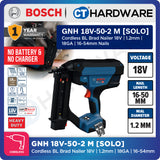 Bosch PRO GNH 18V-50-2 M Cordless Brushless Brad Nailer 18V 18ga Solo [0601482C80]