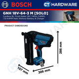 Bosch PRO GNH 18V-64-3 M Cordless Brushless Finish Nailer 18V 16ga Solo [0601482A00]