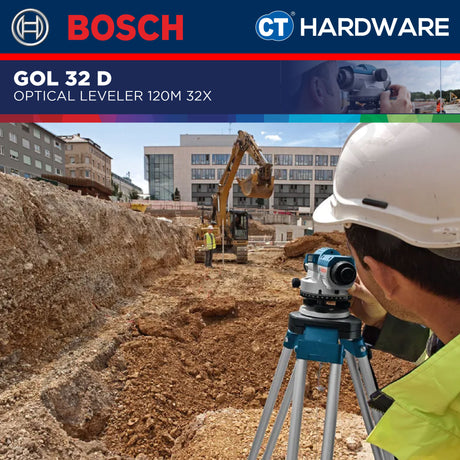 Bosch GOL 32 D Professional Optical Level 32x 120M [0601068500 | GOL32D]