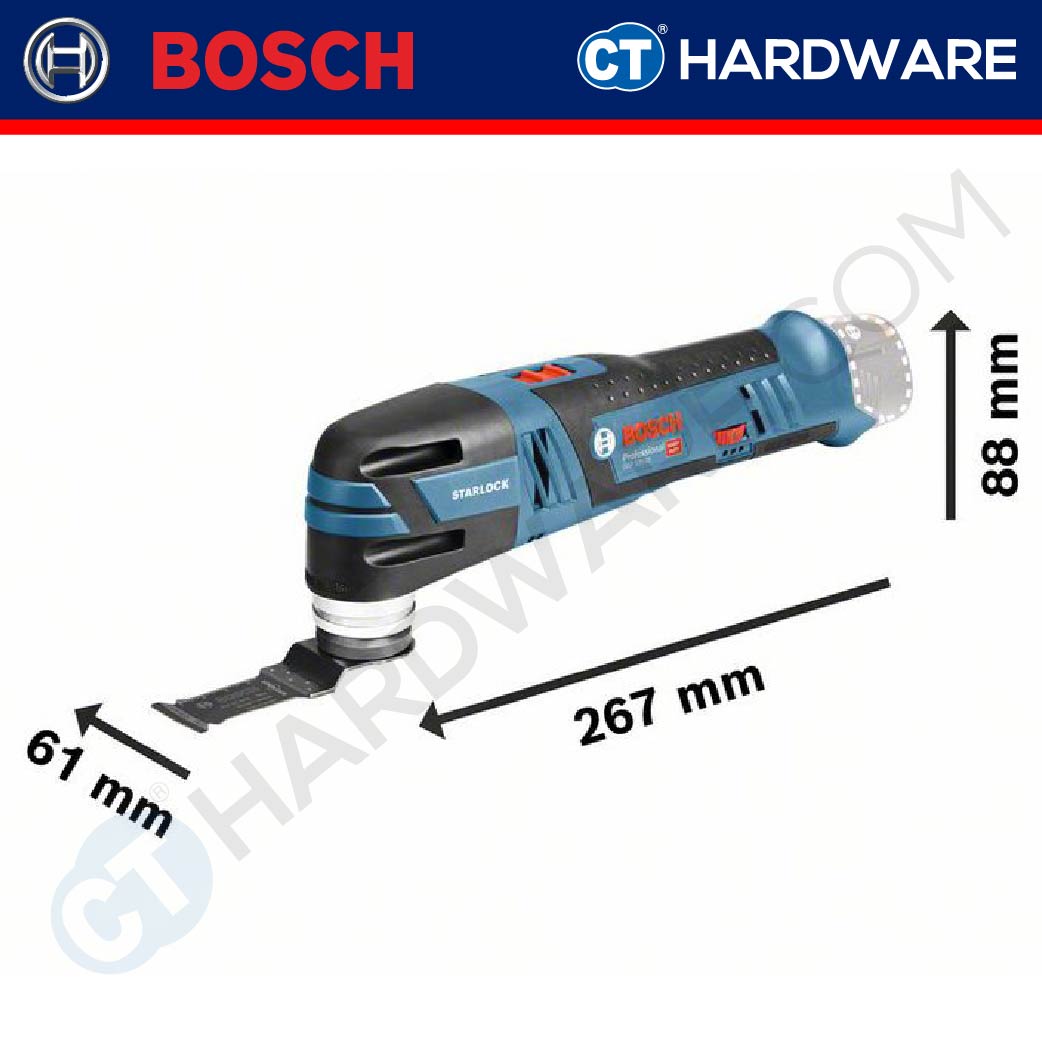 Bosch GOP 12V-28 Professional Cordless Multi-Cutter 12V | SOLO | 1-Battery [06018B50L0 | GOP12V28SOLO]