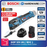 Bosch GOP 12V-28 Professional Cordless Multi-Cutter 12V | SOLO | 1-Battery [06018B50L0 | GOP12V28SOLO]