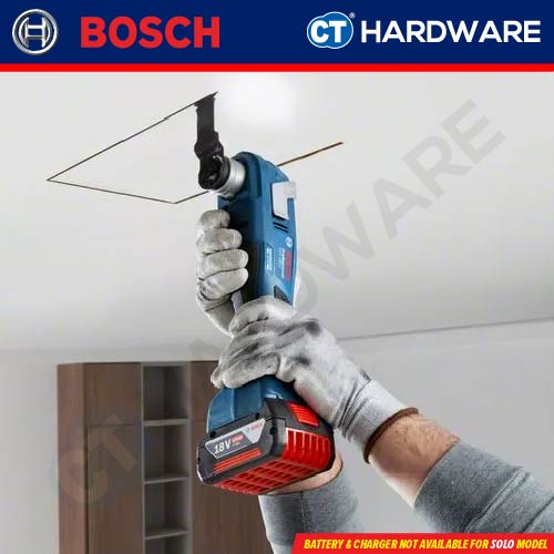 Bosch GOP 185-LI SOLO Professional Cordless Multi-Cutter 18V [06018G2080 | GOP185LISOLO]